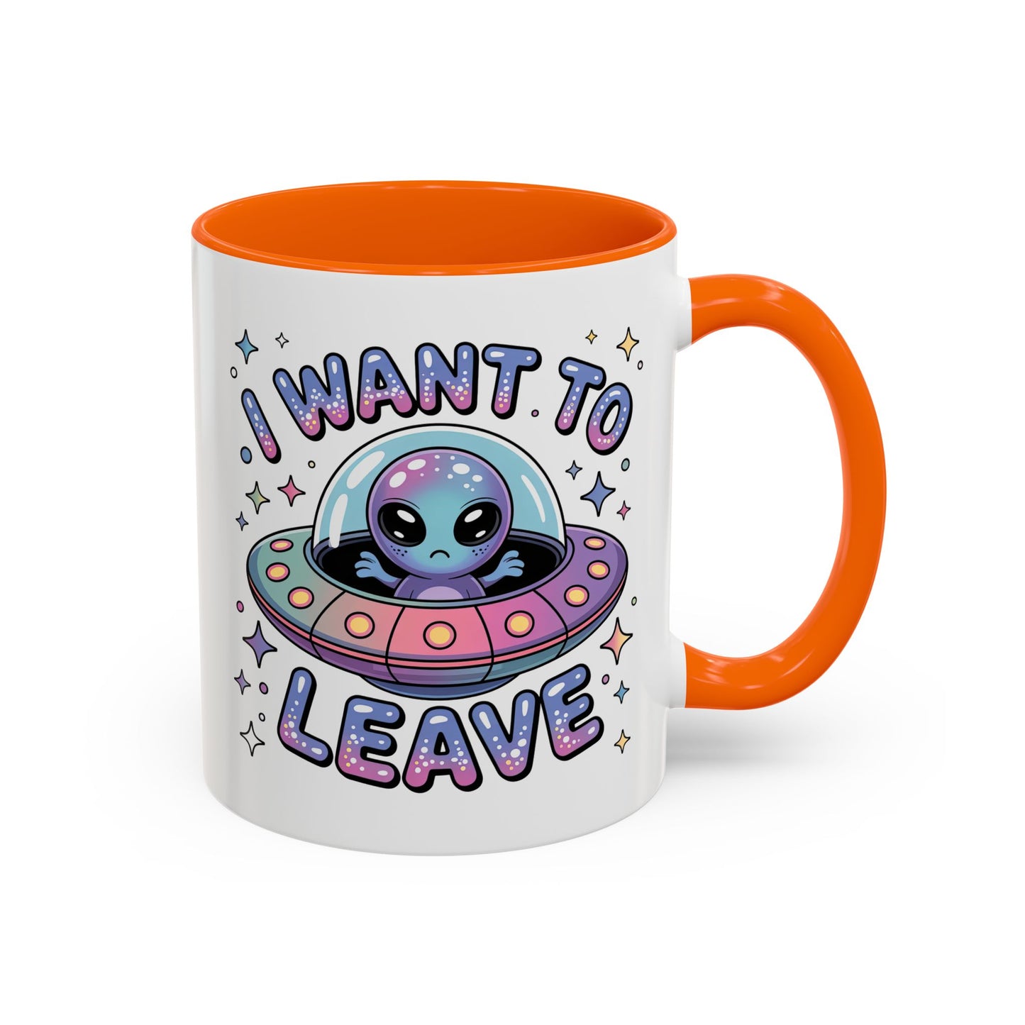 Alien Mug - I Want To Leave
