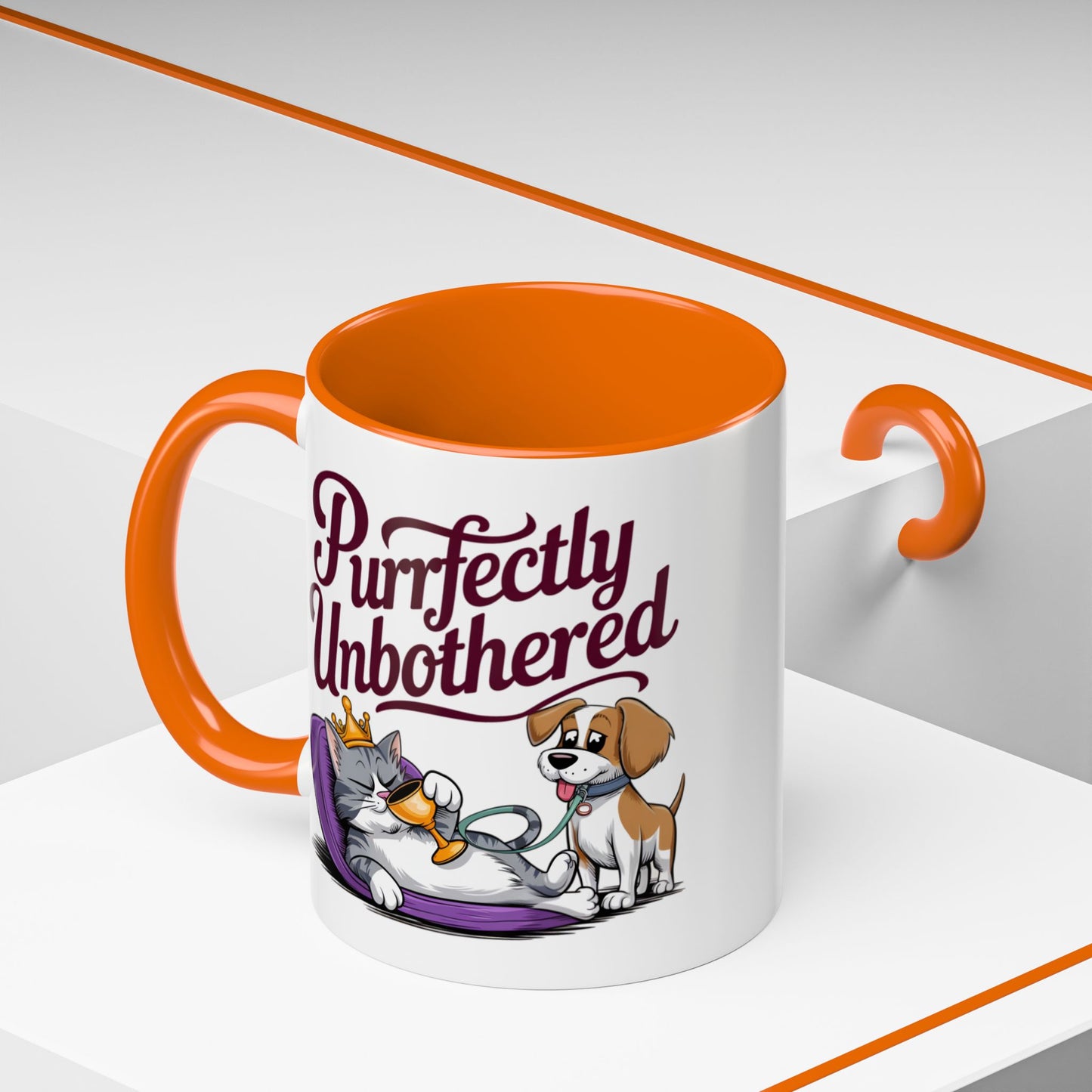 Animal Mug - Purrfectly Unbothered