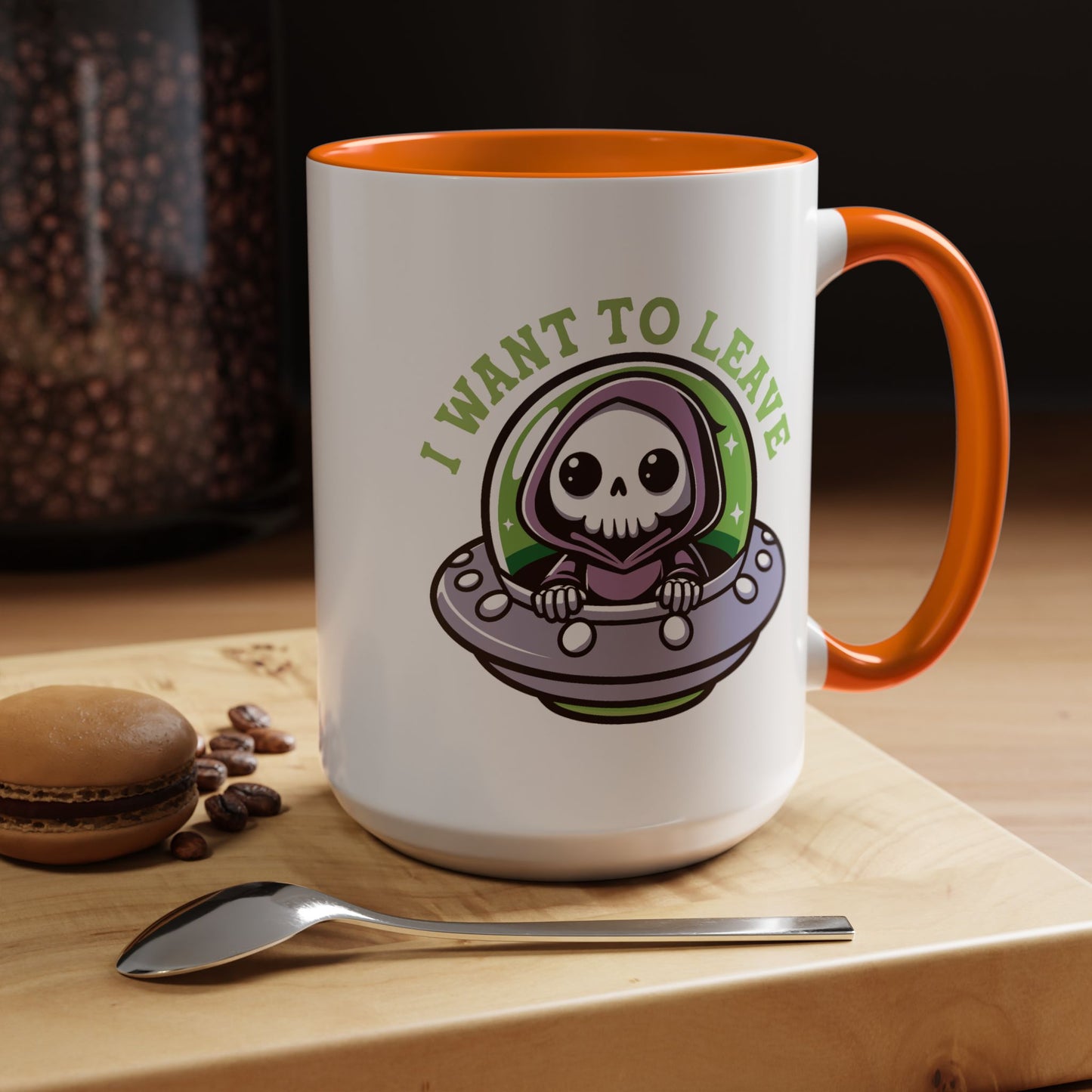 Alien Mug - I Want To Leave