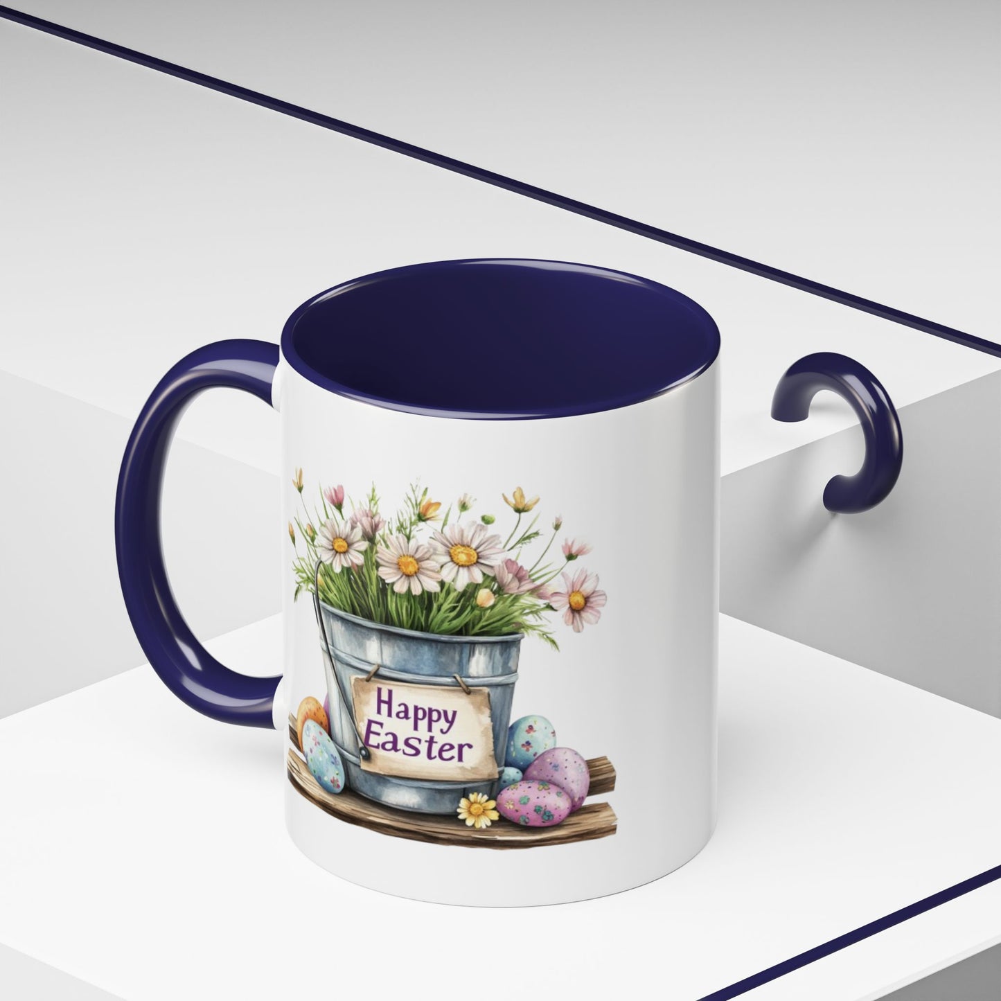 Easter Mug - Flower Bucket