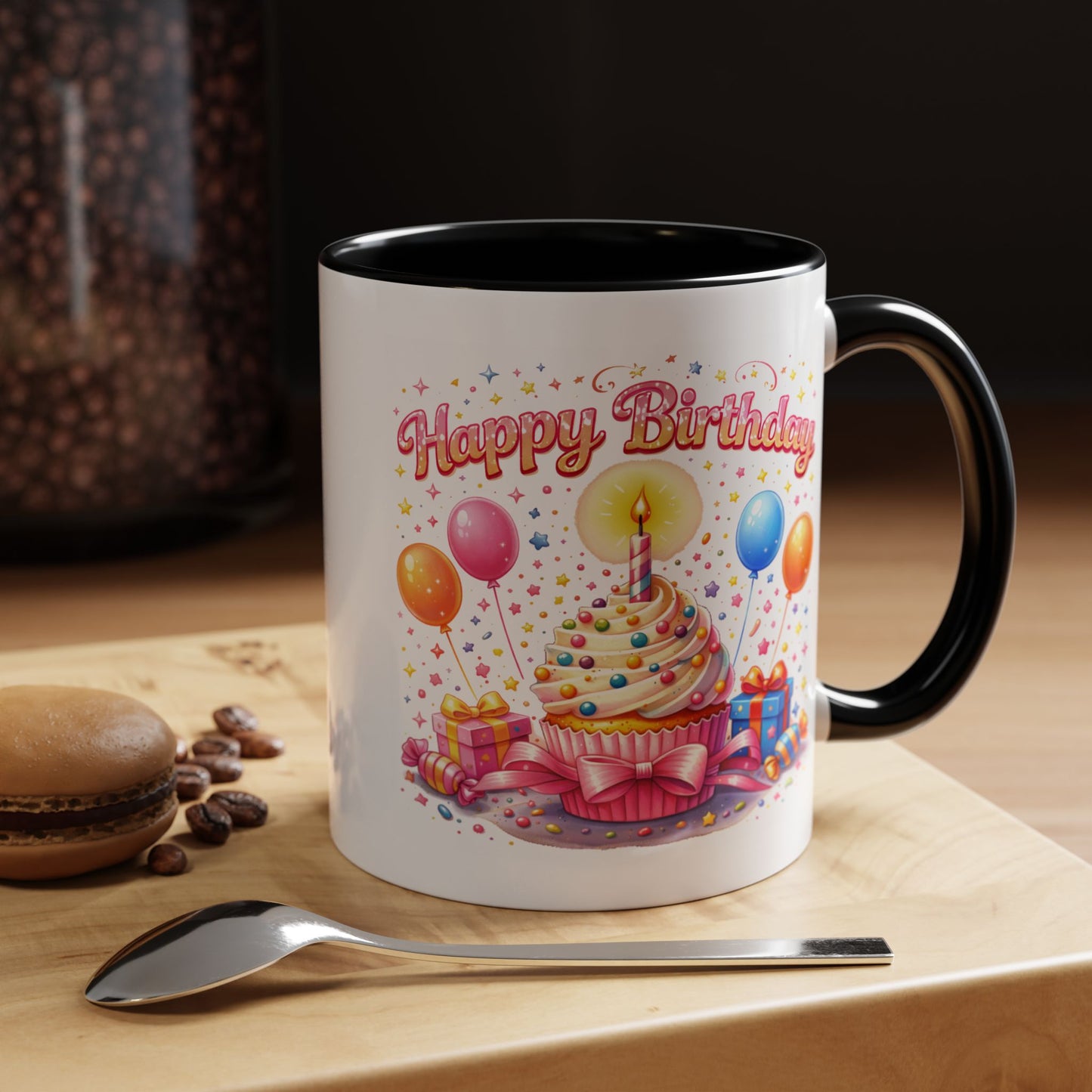 Birthday Mug - Cupcake Candle