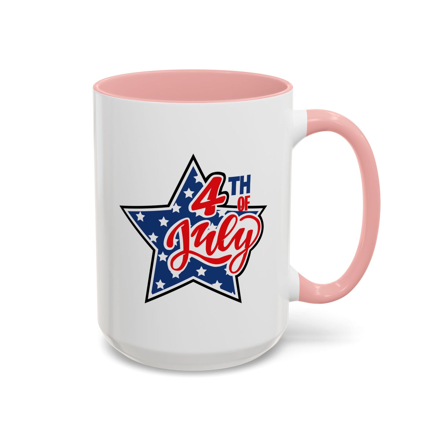 4th of July Mug - 4th of July Star Flag