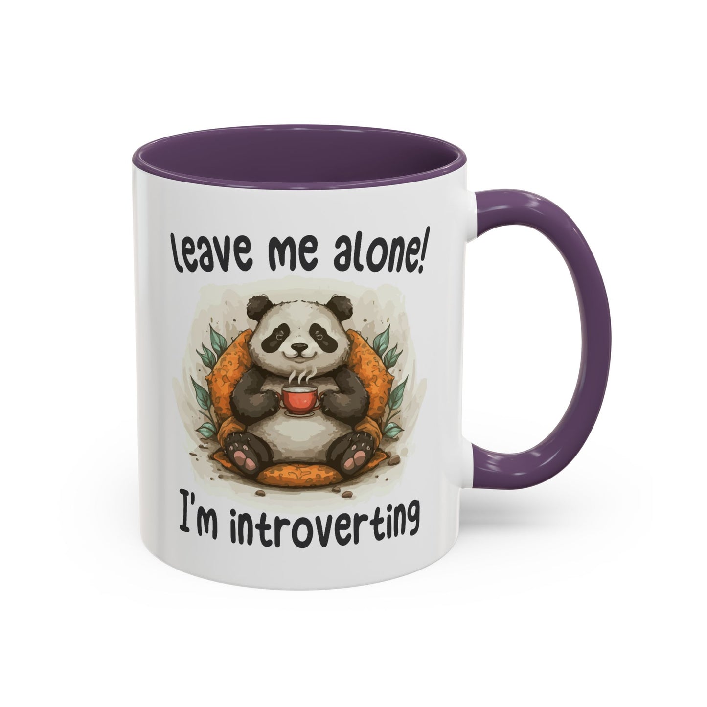 Humor Mug - Leave Me Alone I'm Introverting