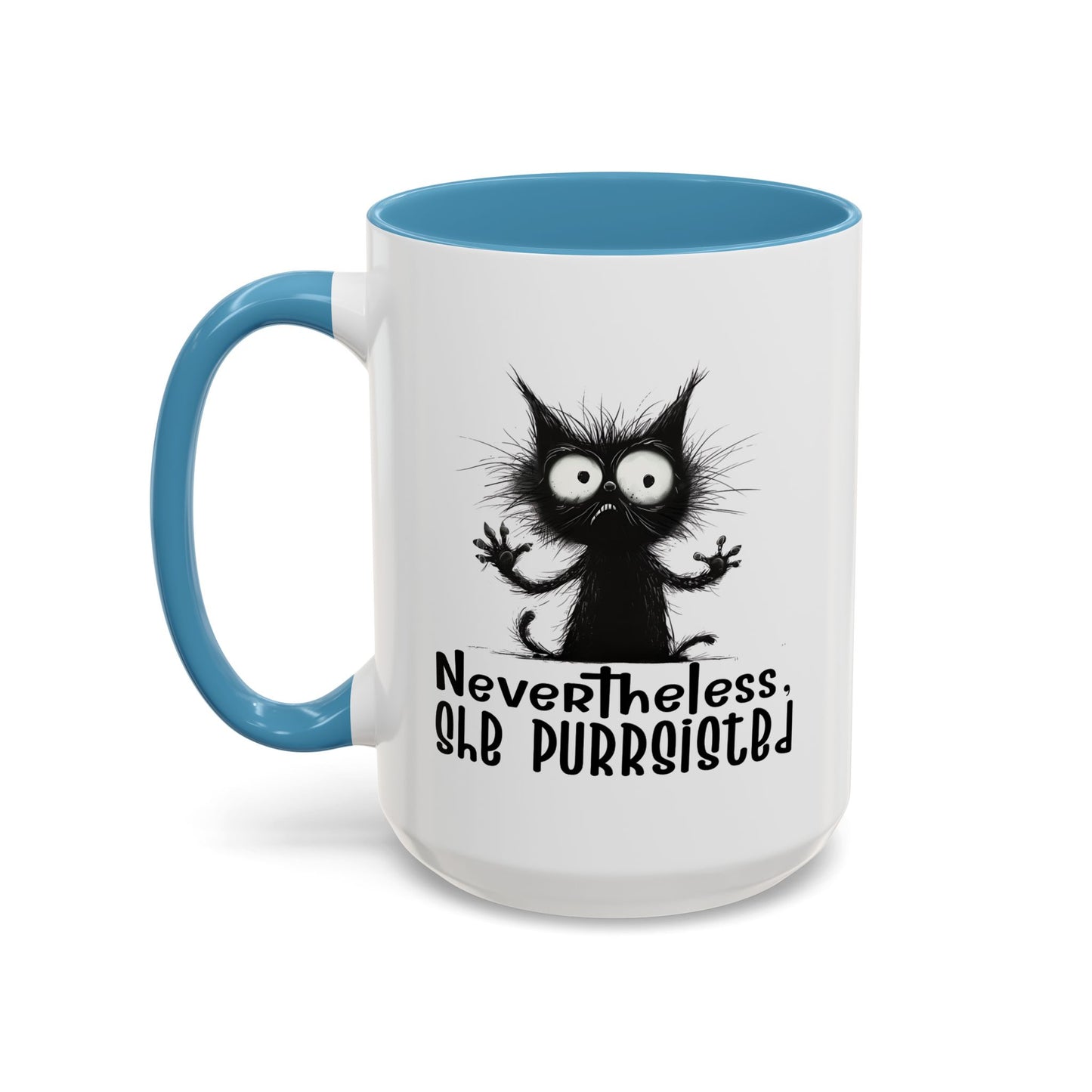 Animal Mug - Nevertheless, She Purrsisted