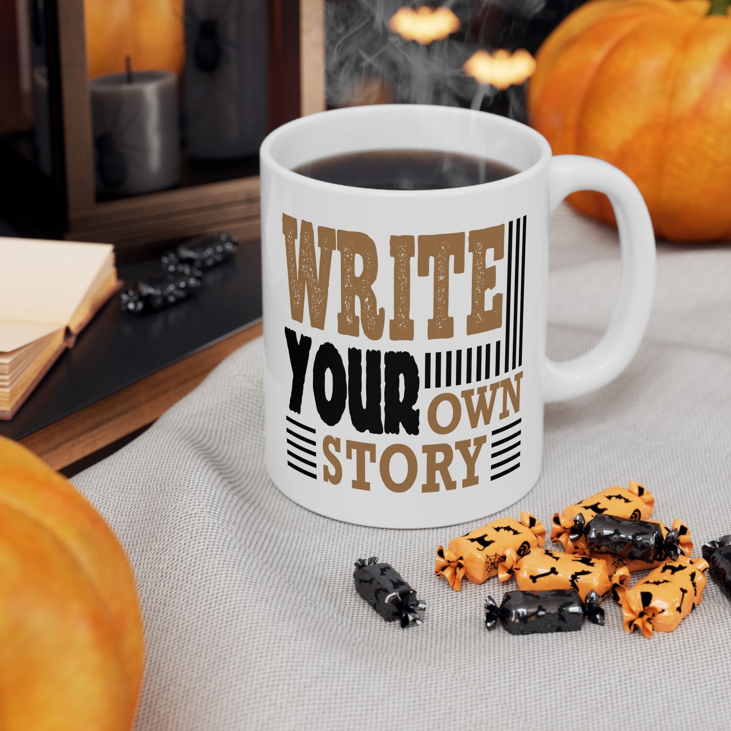 Motivation Mug - Write Your Own Story Poster