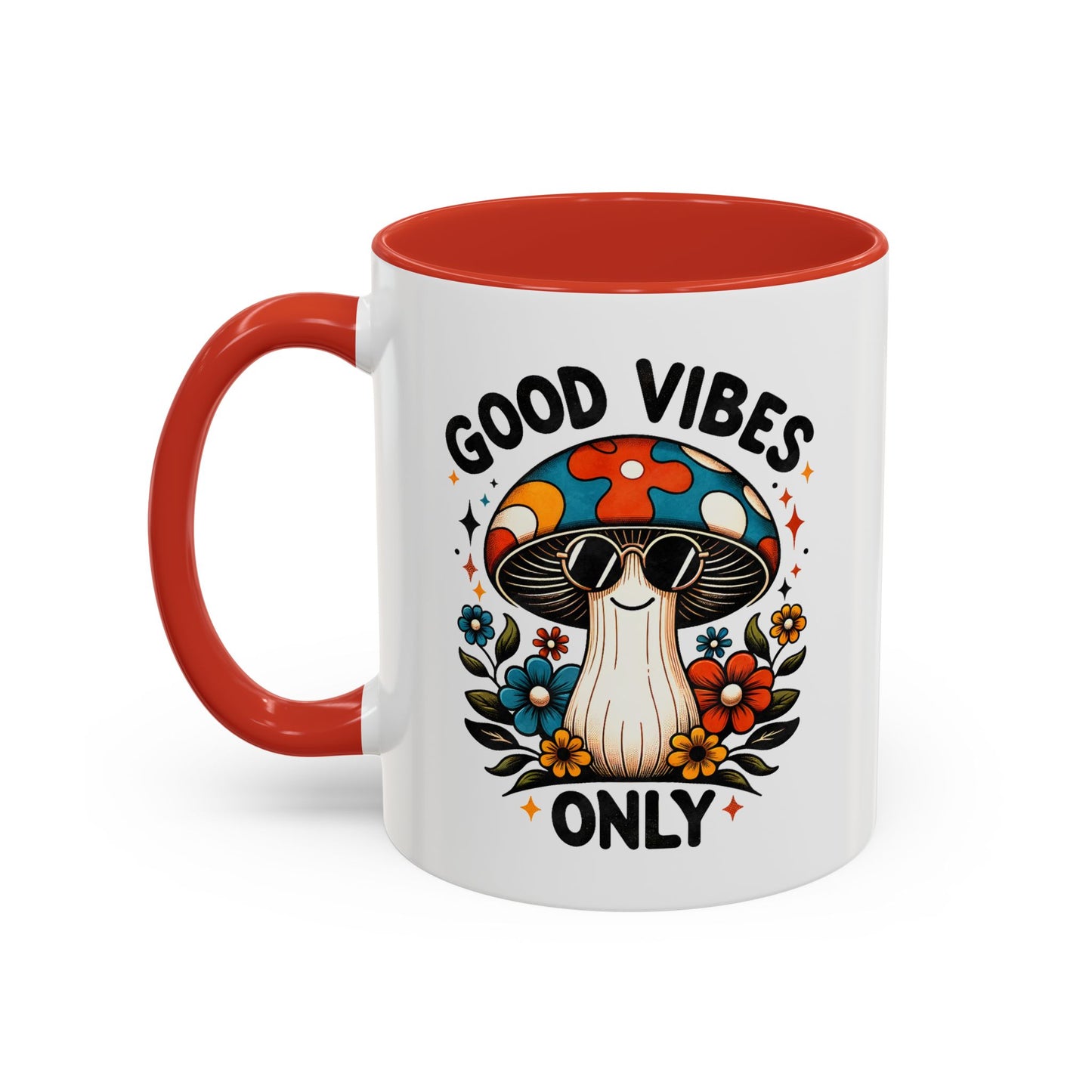 Wellness Mug - Good Vibes Only Mushroom