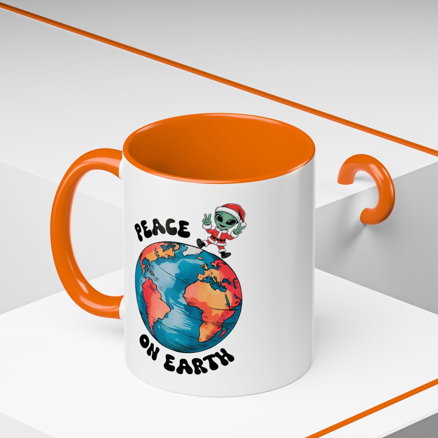 Alien Mug - Peace On Earth