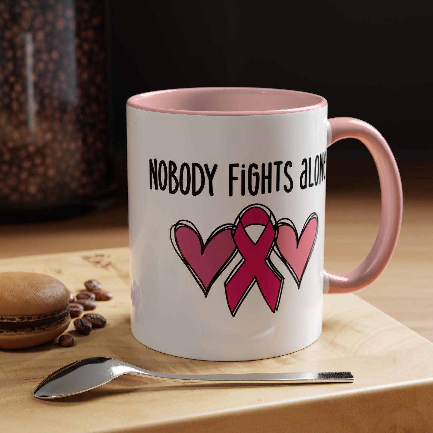 Support Mug - Nobody Fights Alone