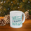 Wellness Mug - Think Happy Thoughts Words
