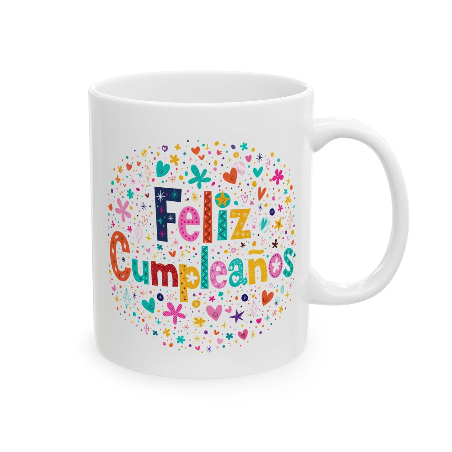 Birthday Mug - Feliz Cumpleanos