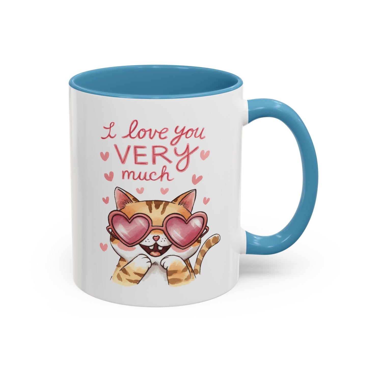 Valentine's Day Mug - I Love You Cat
