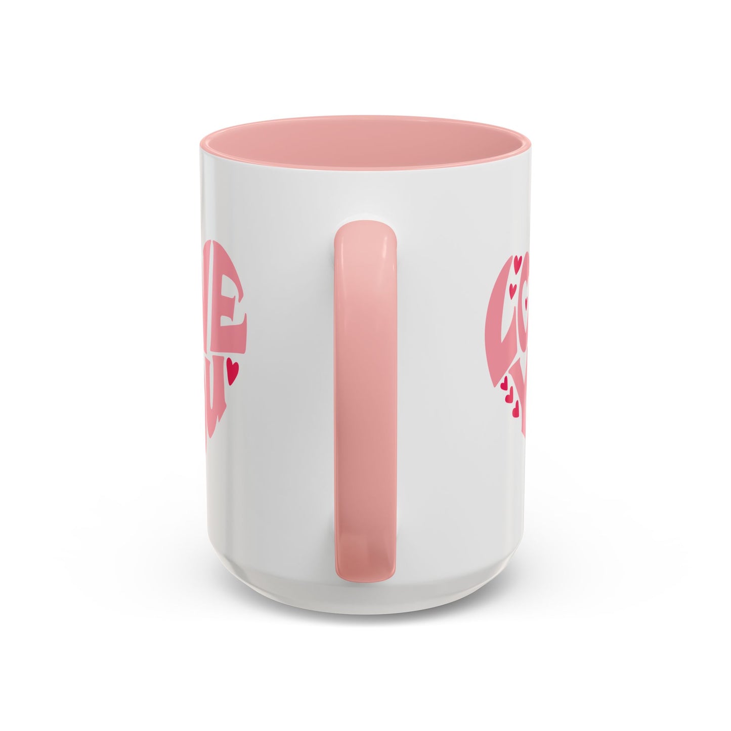 Valentine's Day Mug - Love You Heart Lettering