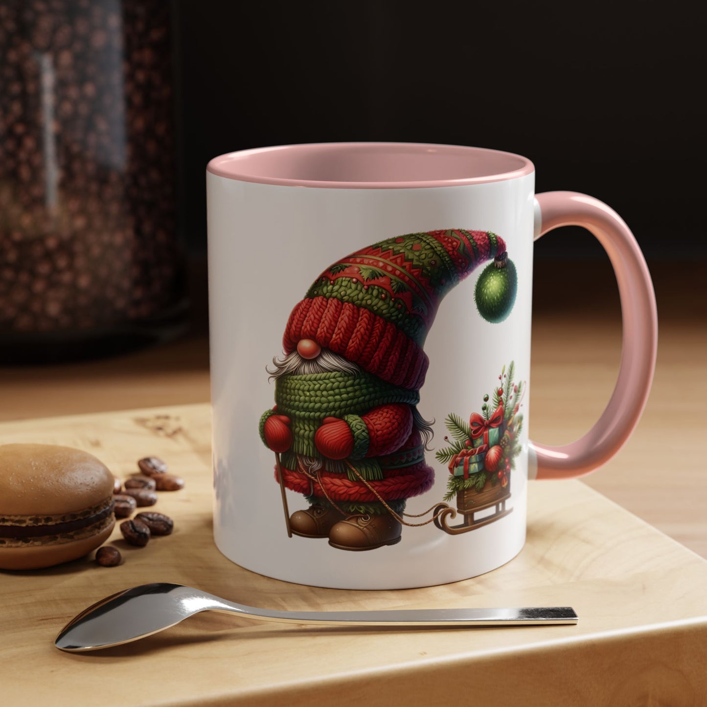 Christmas Mug - Gone with Miniature Sleigh