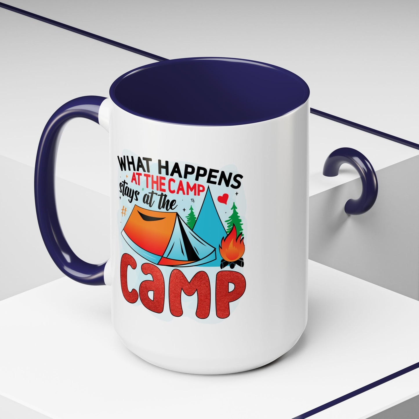 Adventure Mug - What Happens At The Camp