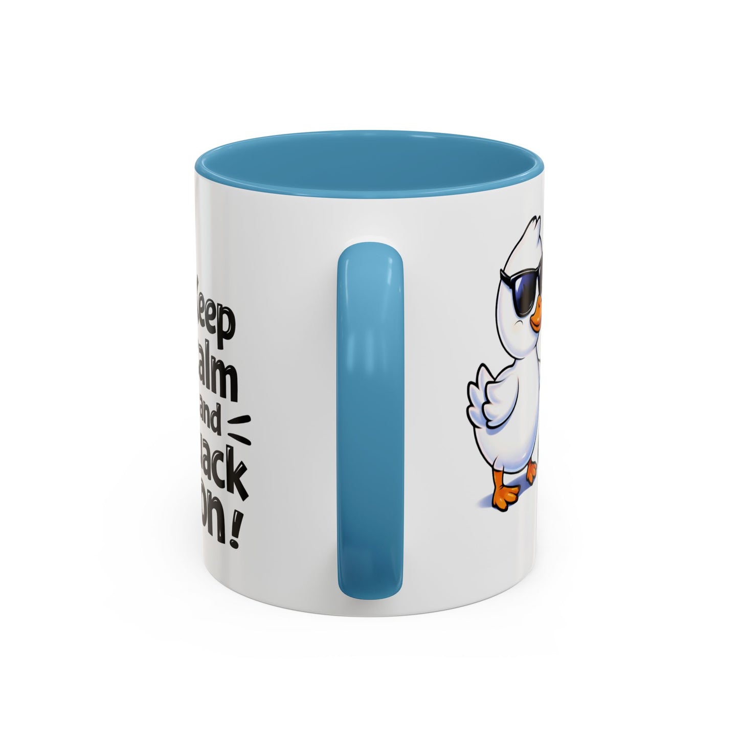 Wellness Mug - Keep Calm And Quack On