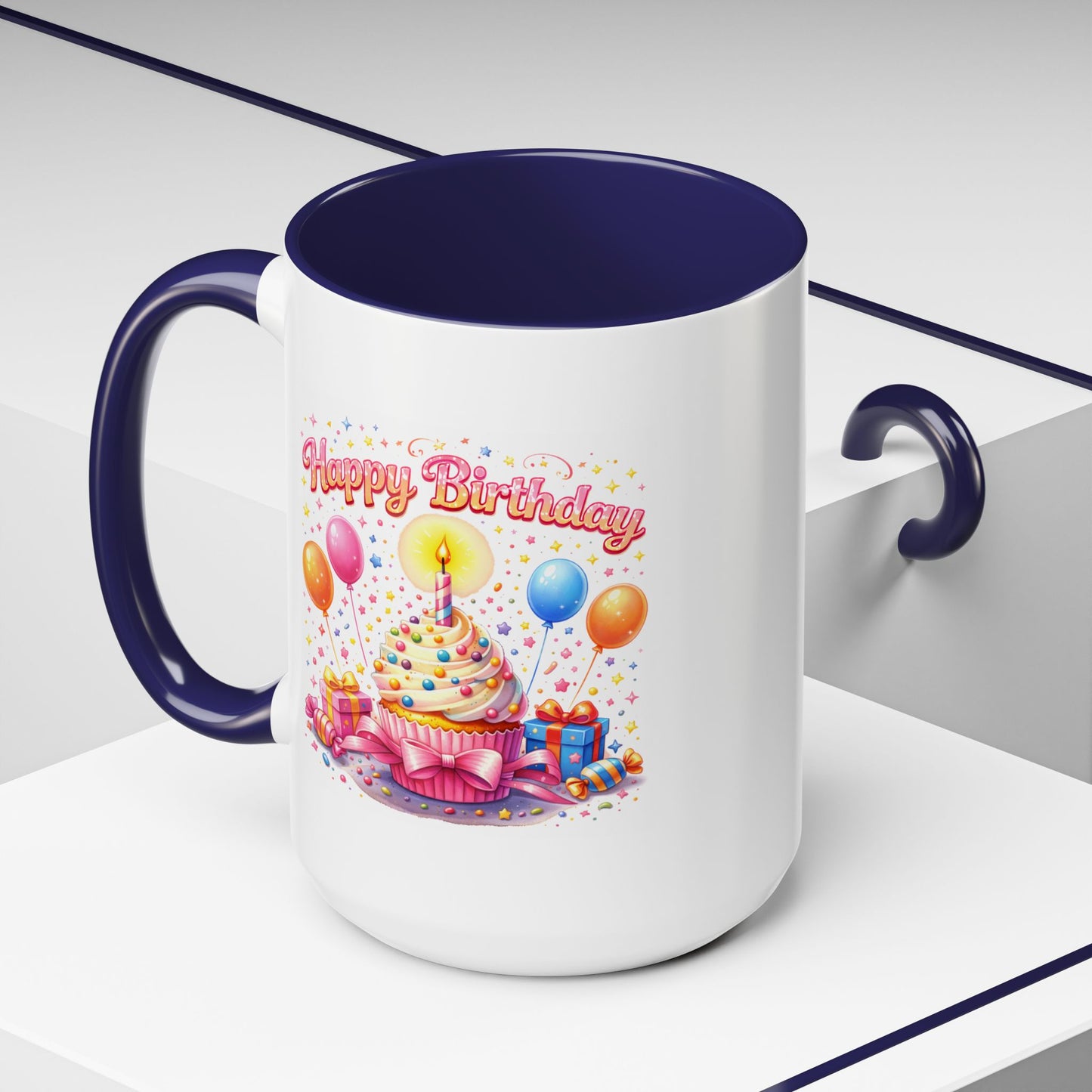 Birthday Mug - Cupcake Candle