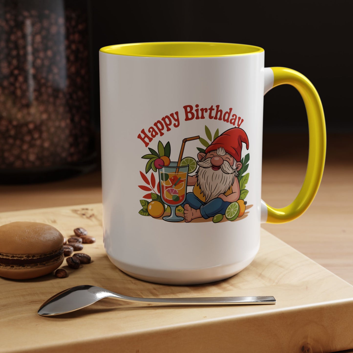 Birthday Mug - Island Gnome