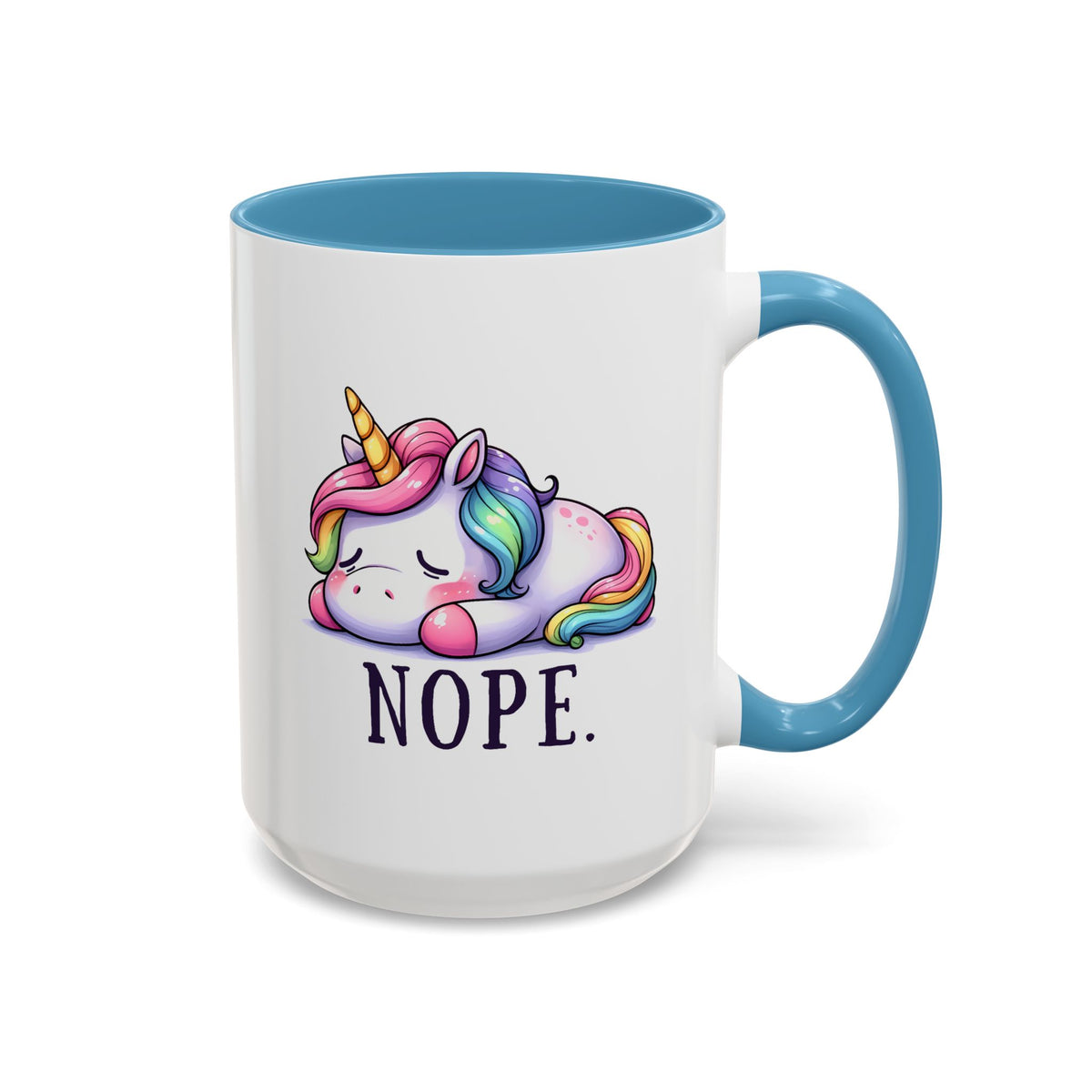 Humor Mug - Nope Unicorn