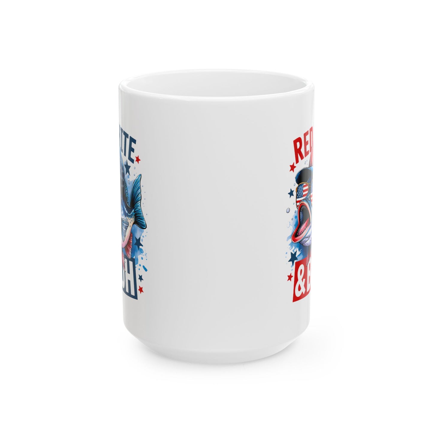 4th of July Mug - Red White & Bruh