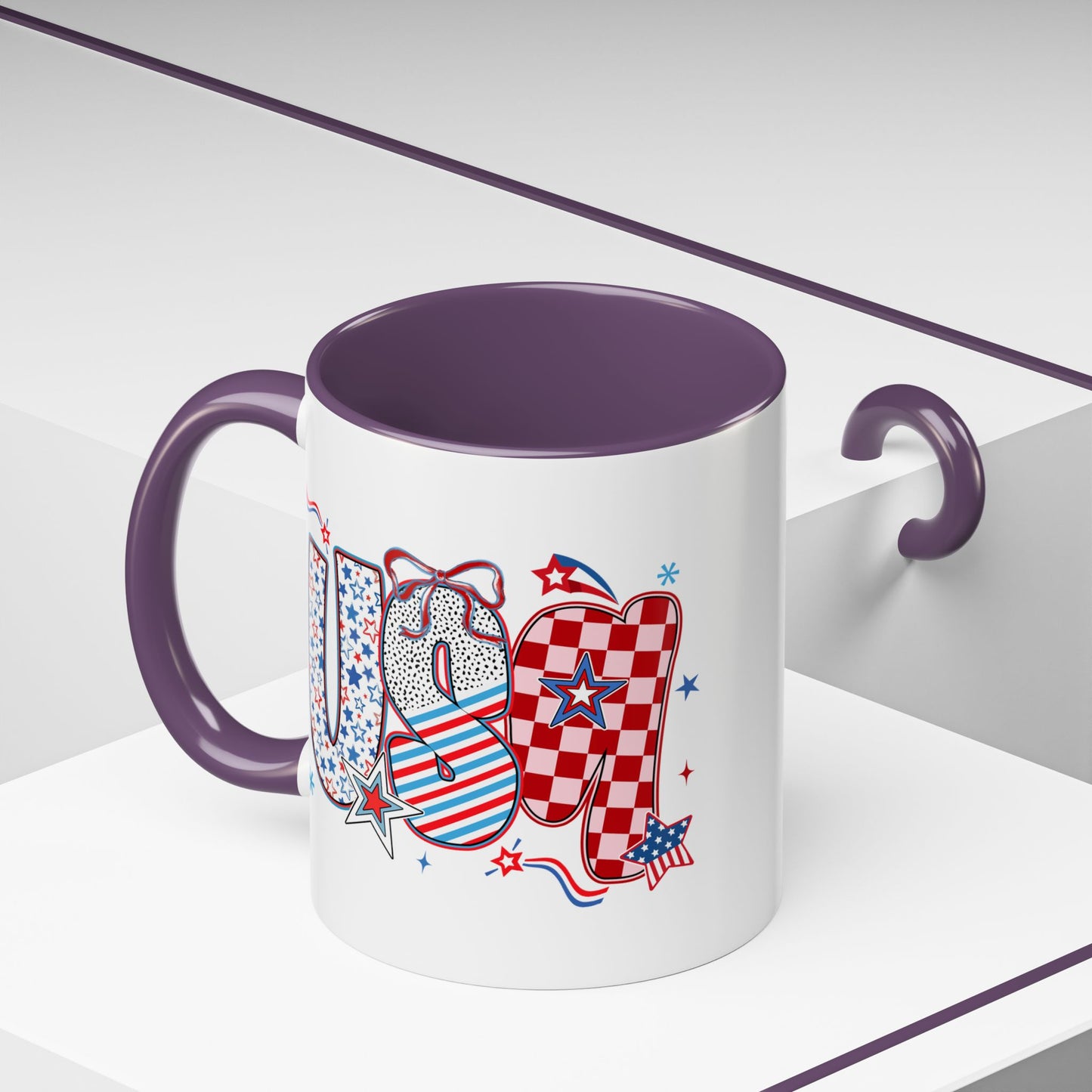 4th of July Mug - USA Coquette