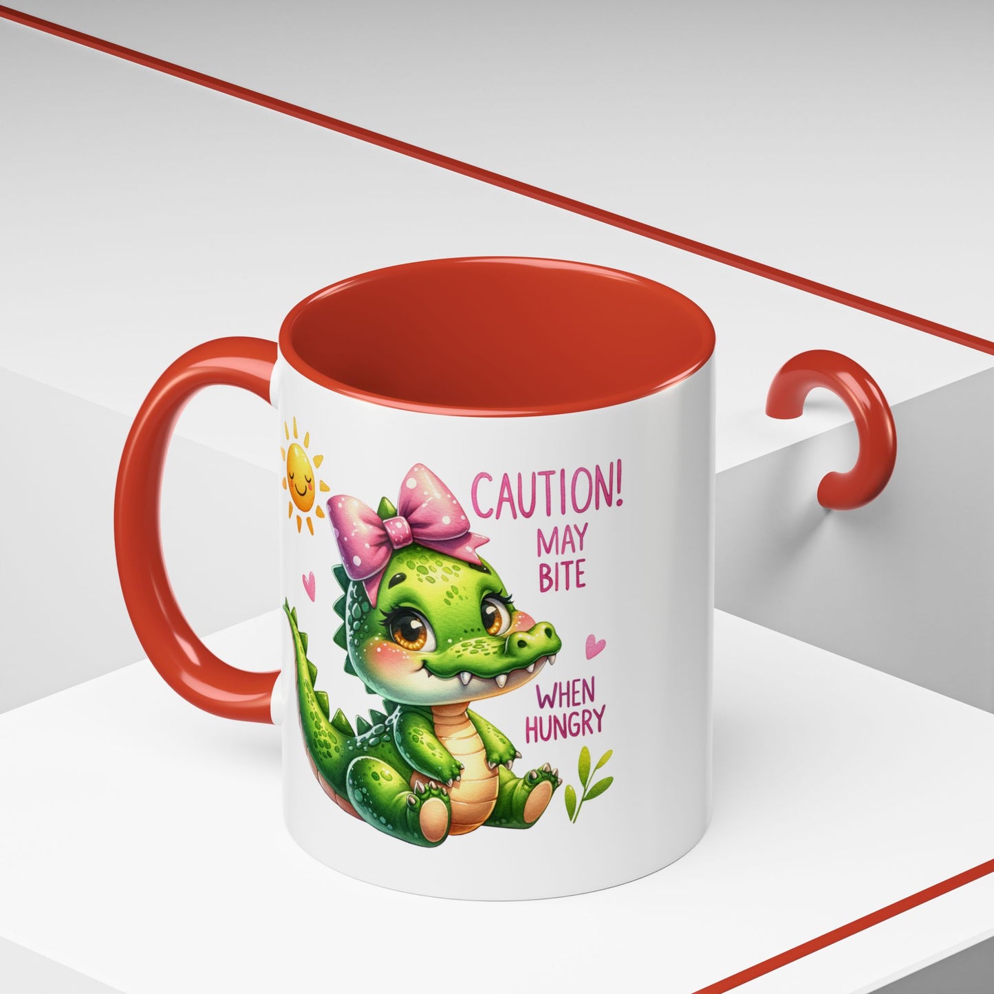 Humor Mug - Caution May Bite