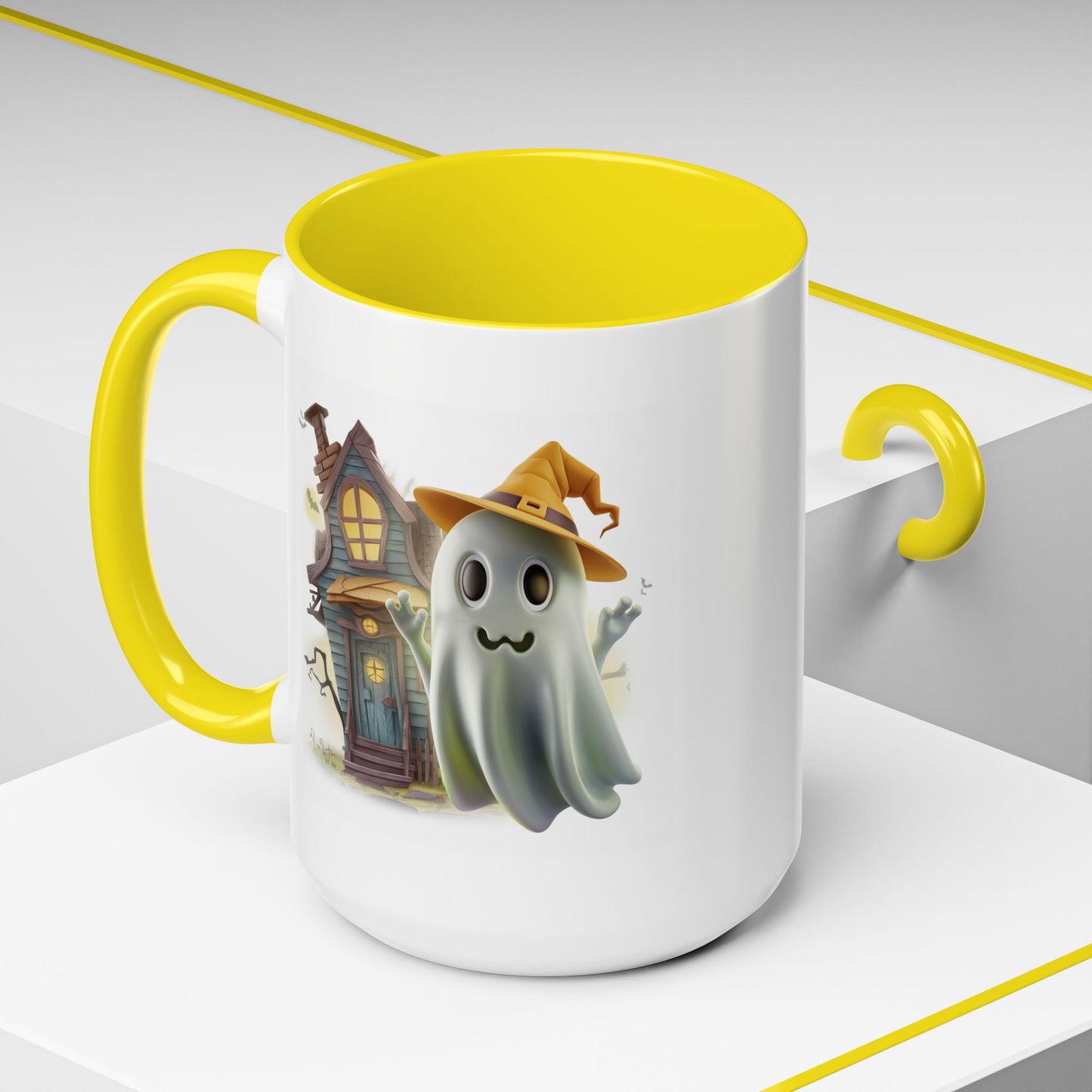 Halloween Mug - Spooky Ghost House