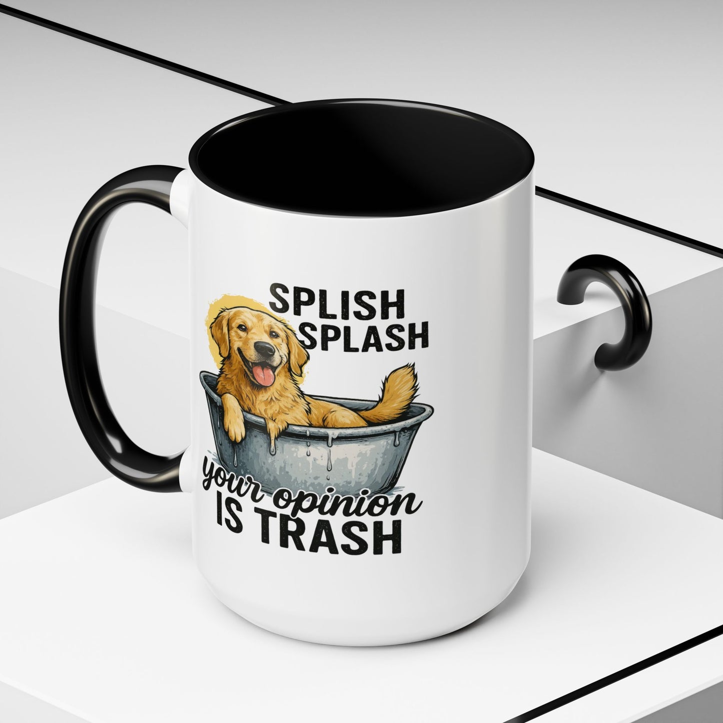 Animal Mug - Splish Splash Your Opinion Is Trash