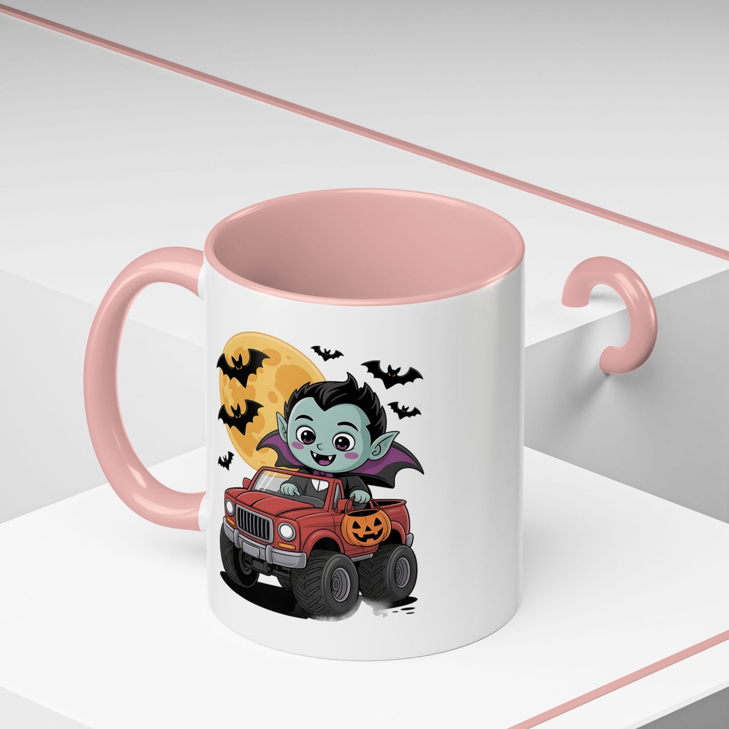 Halloween Mug - Driving Vampire