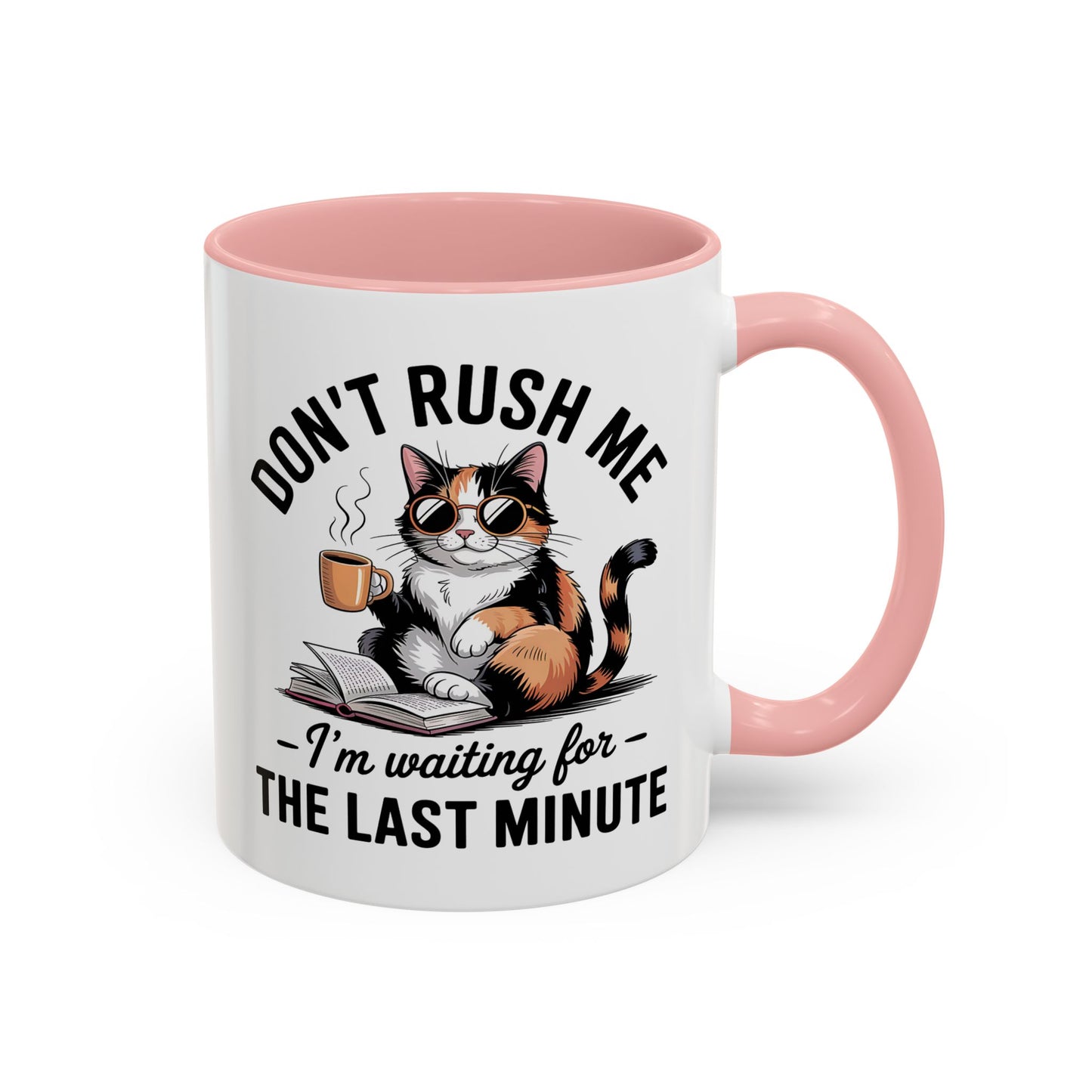 Humor Mug - Don't Rush Me Cat