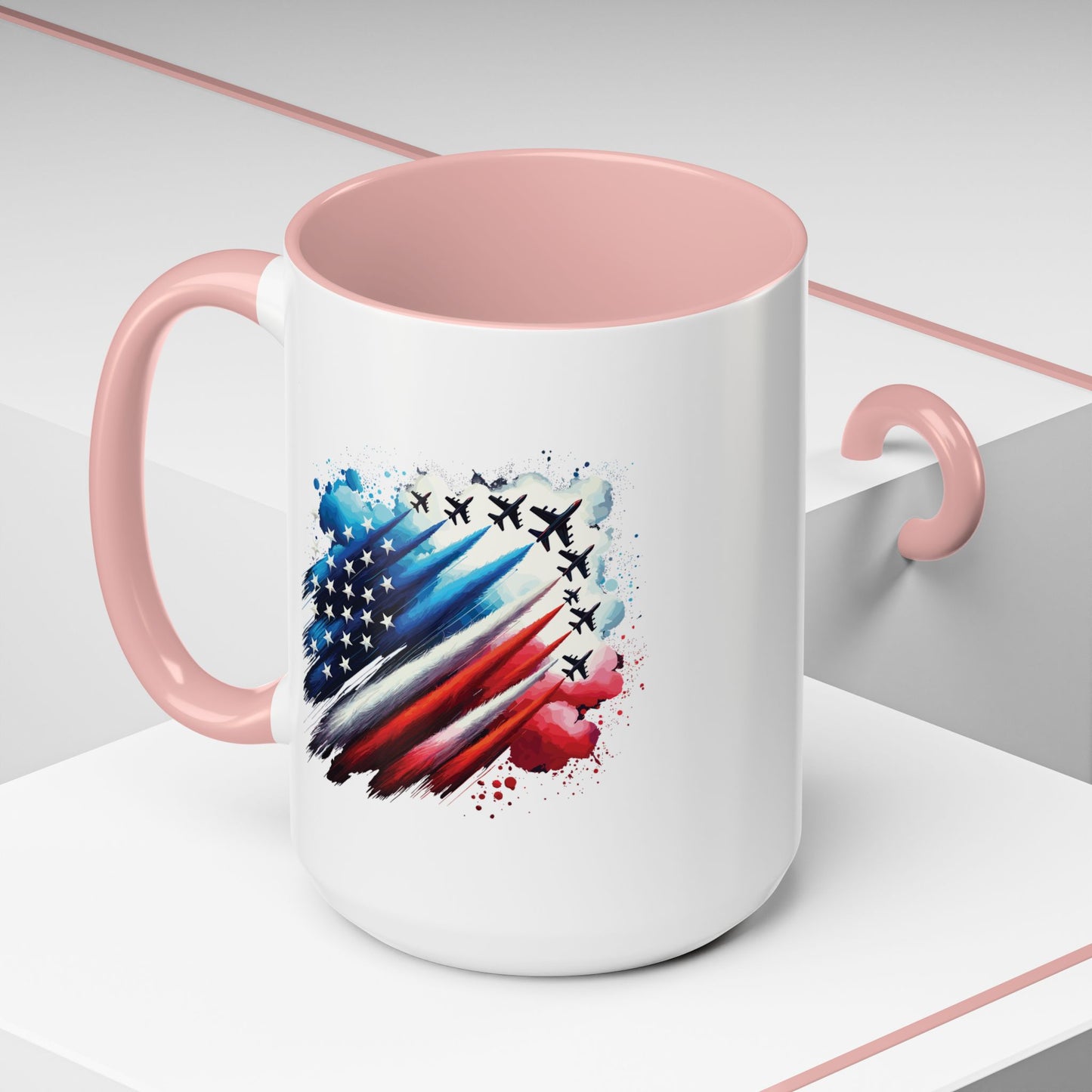 4th of July Mug - Fighter Jets USA Patriotic
