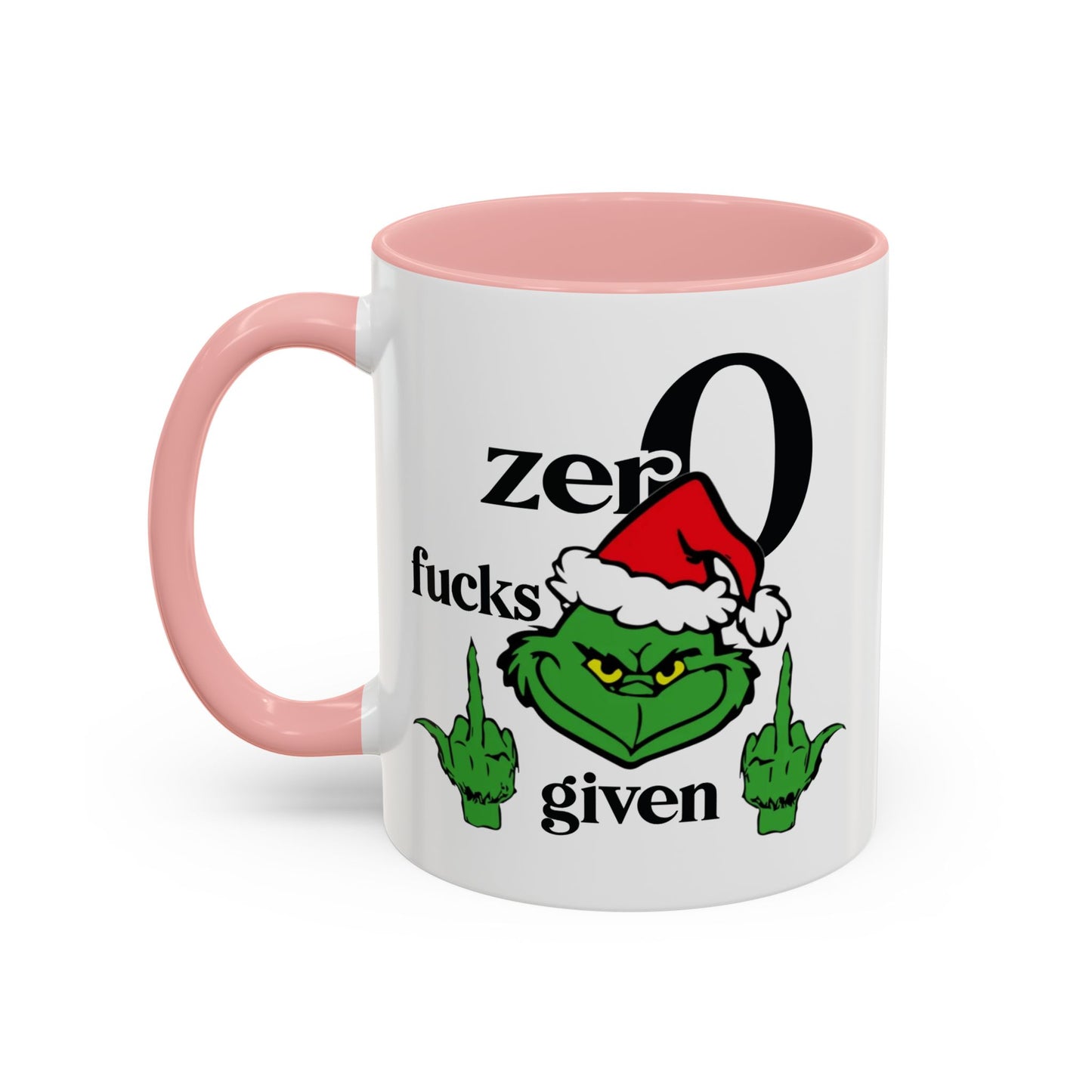 Adult Mug - Zero Fucks Given Grinch