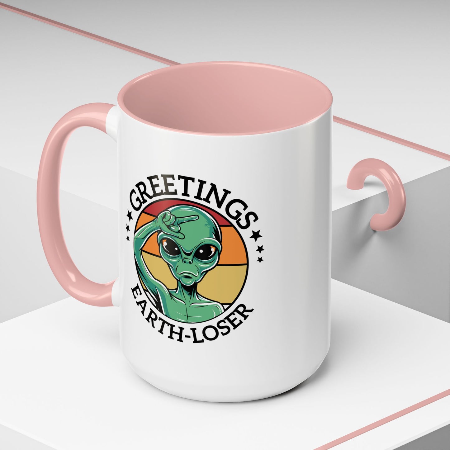 Alien Mug - Greetings Earth-Loser