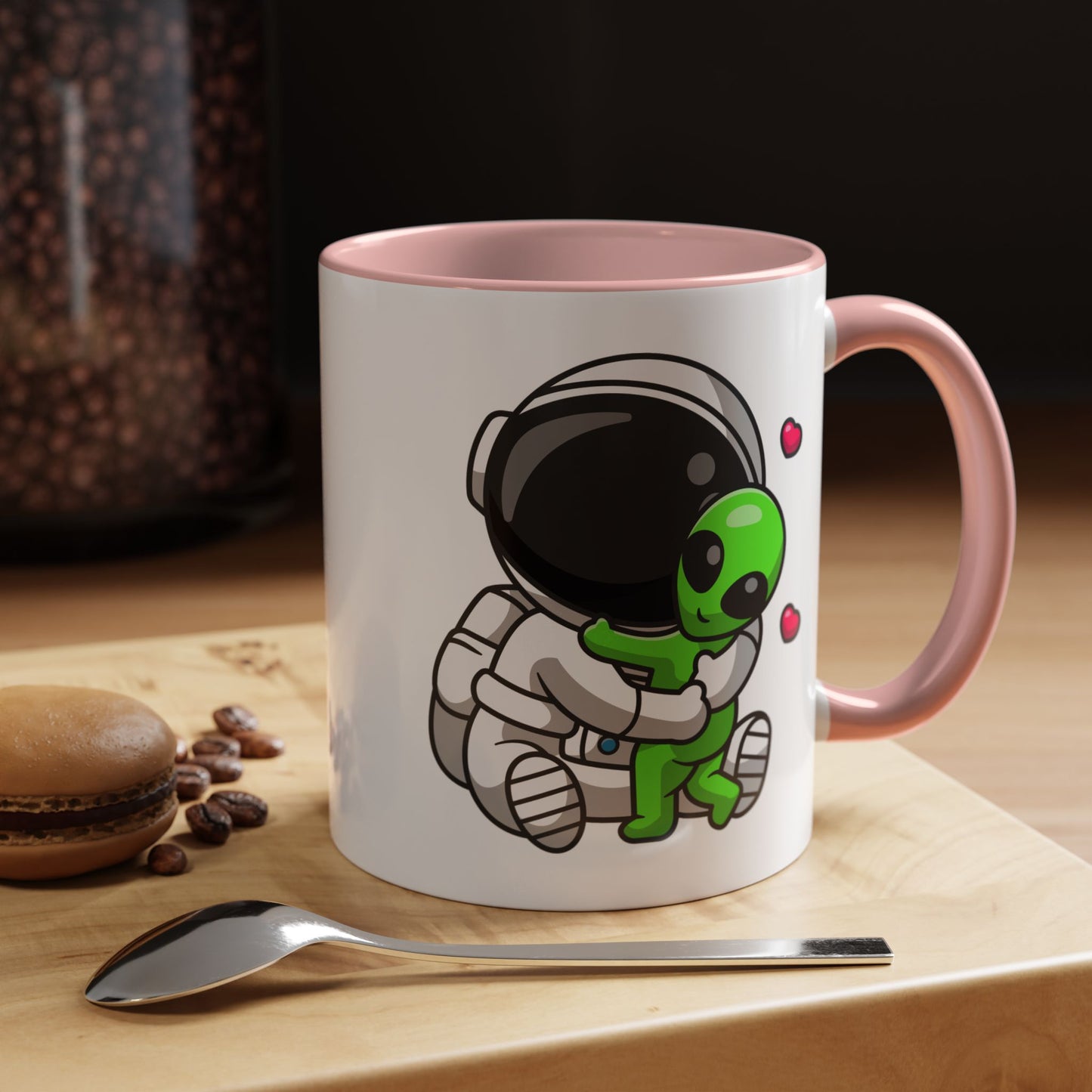 Alien Mug - Astronaut Hug Alien