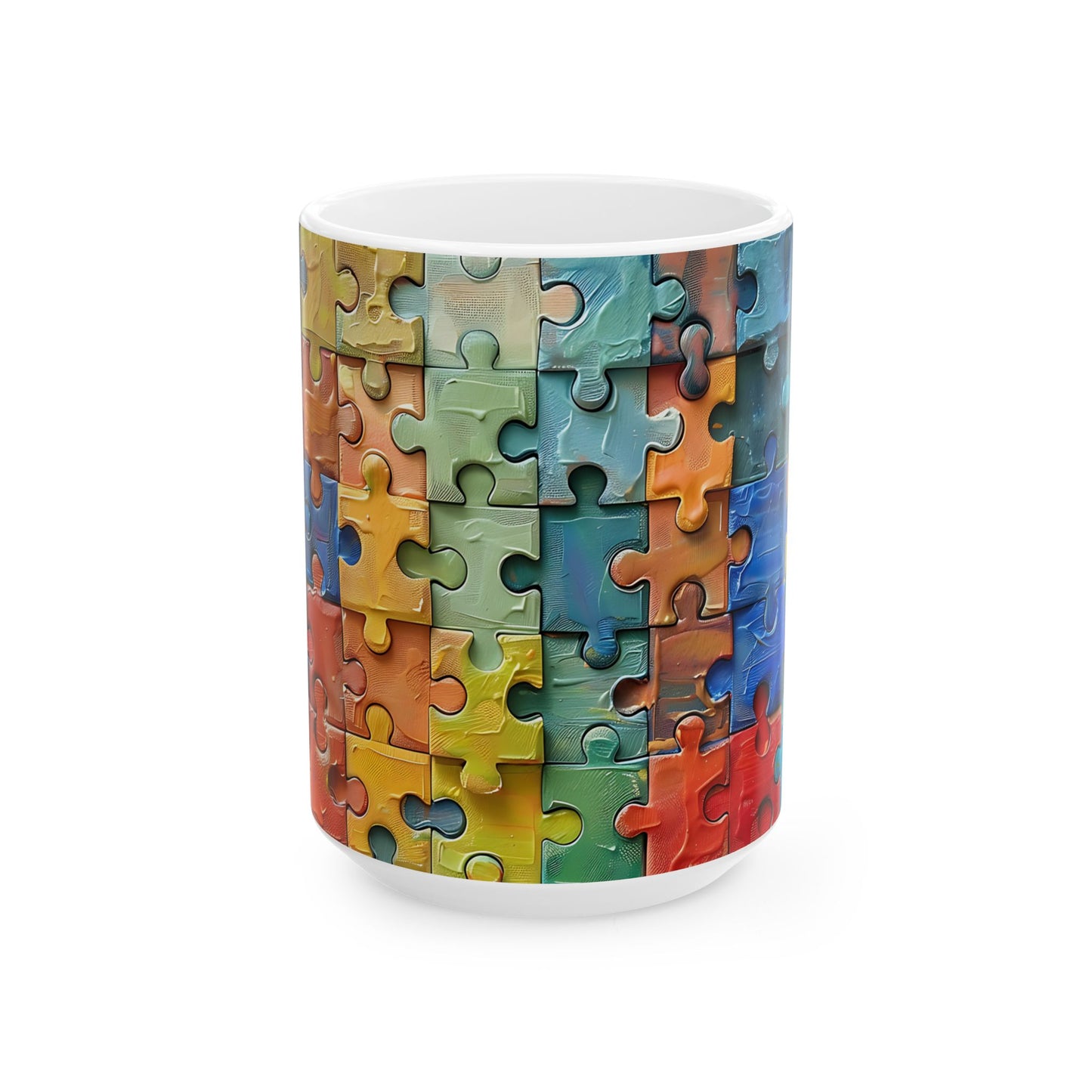 Artistic Mug - Colorful Jigsaw Puzzle