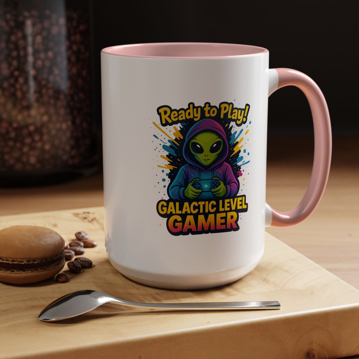 Alien Mug - Galactic Level Gamer