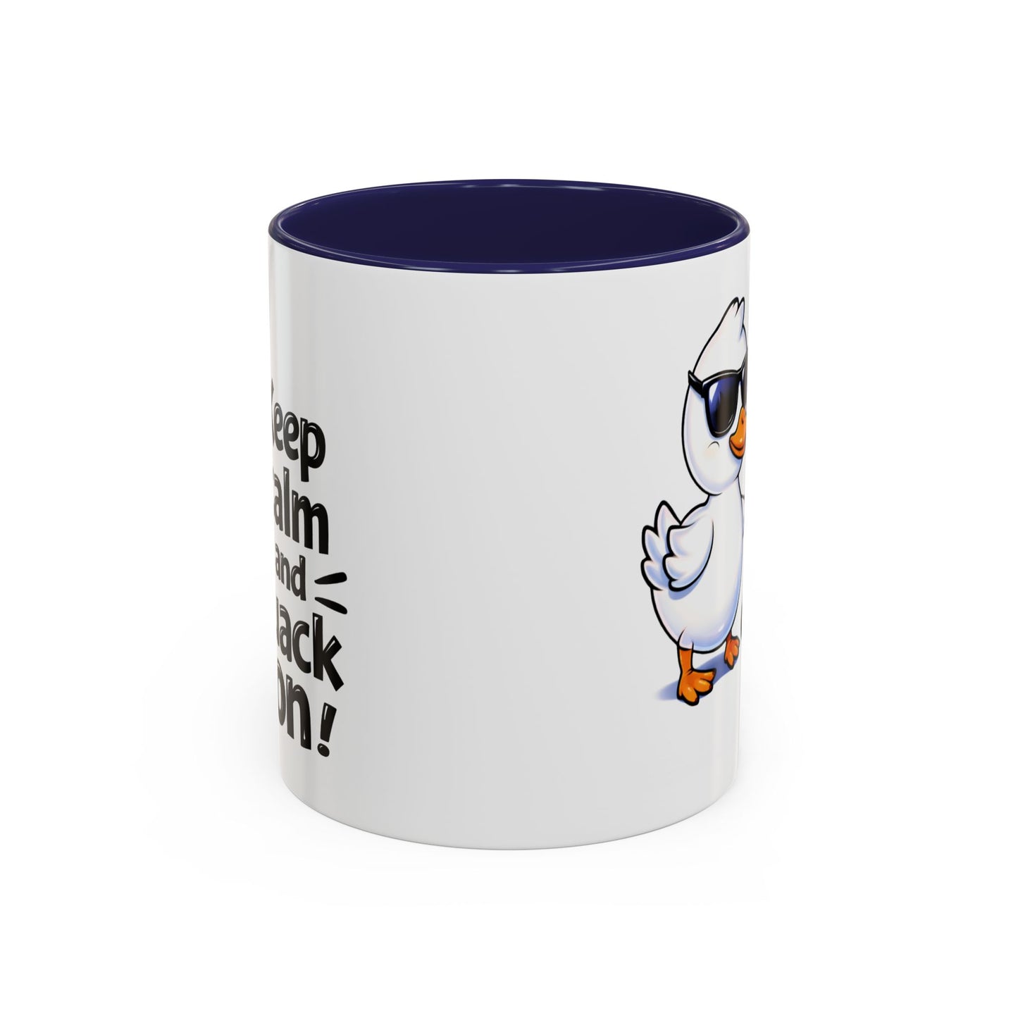 Wellness Mug - Keep Calm And Quack On