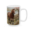 Artistic Mug - Felted Horse