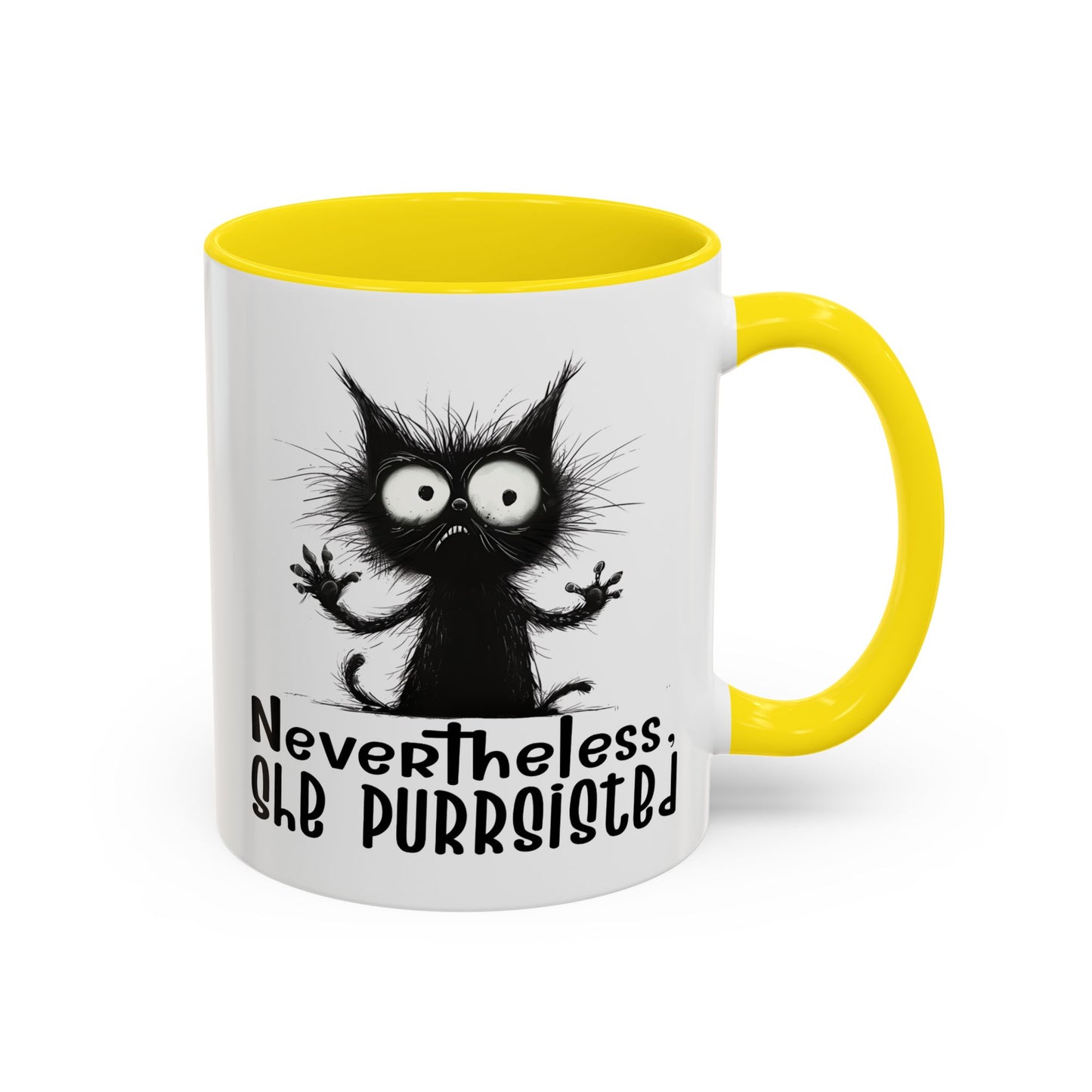 Animal Mug - Nevertheless, She Purrsisted