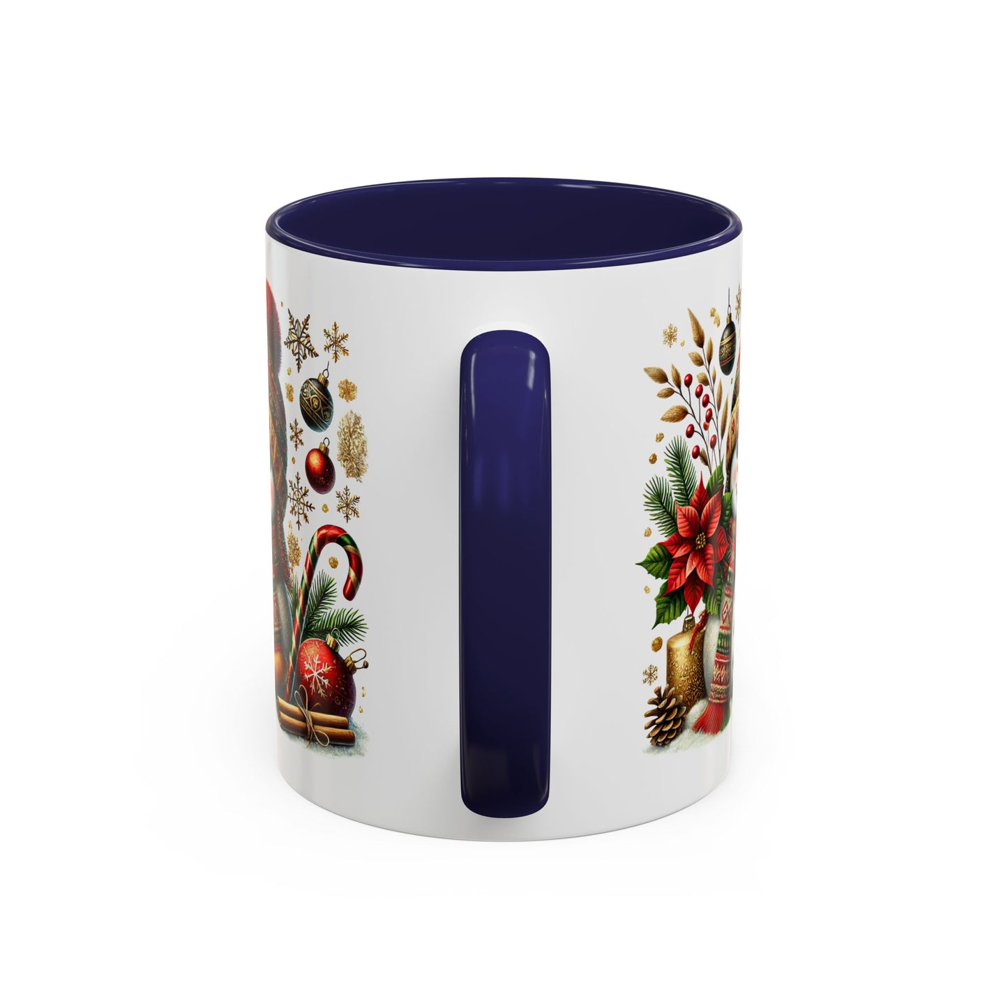 Christmas Mug - Snowman with Christmas Decorations