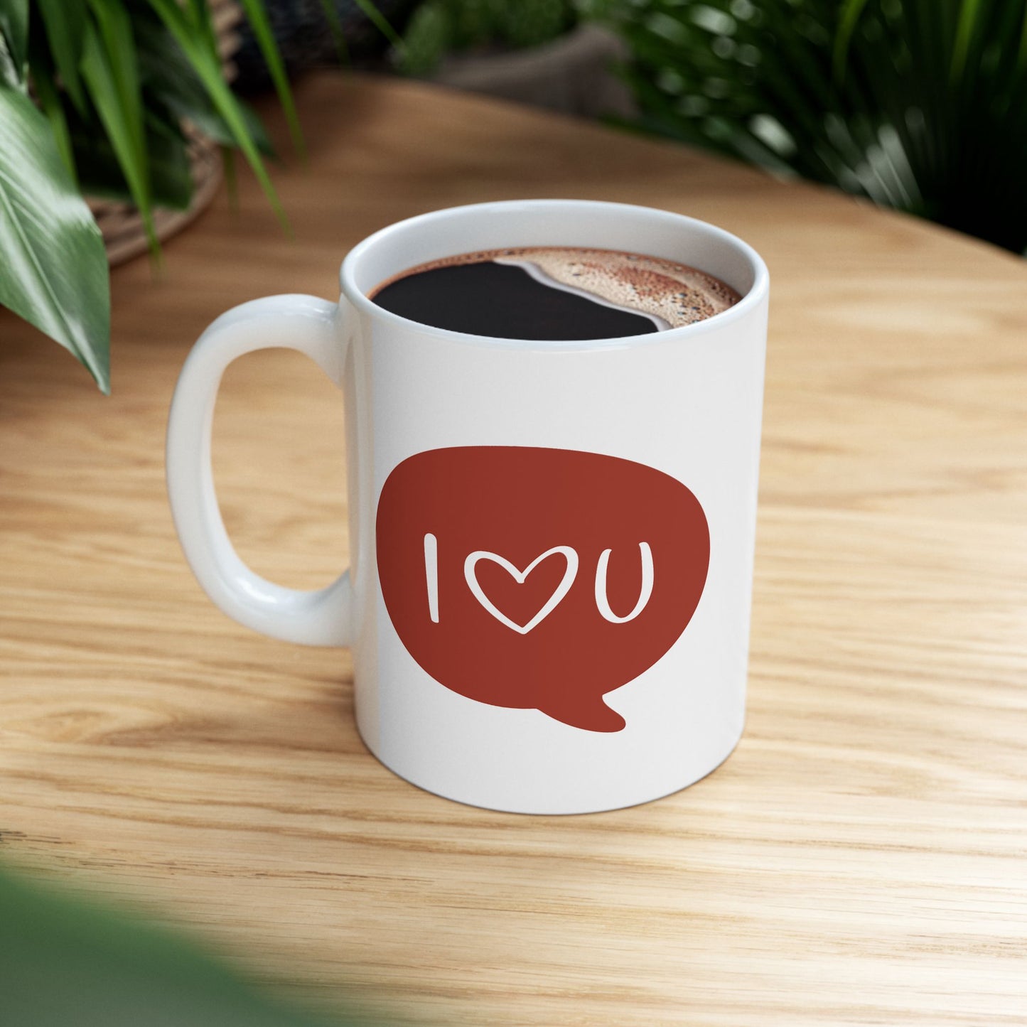 Anniversary Mug - I Love You Message