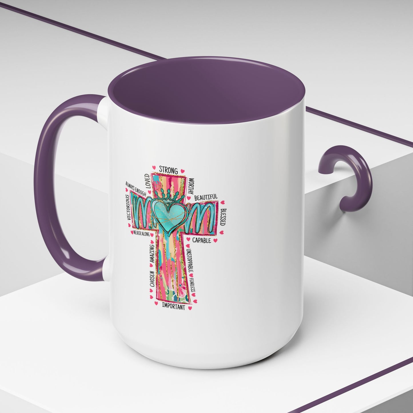 Religious Mug - Mom Cross
