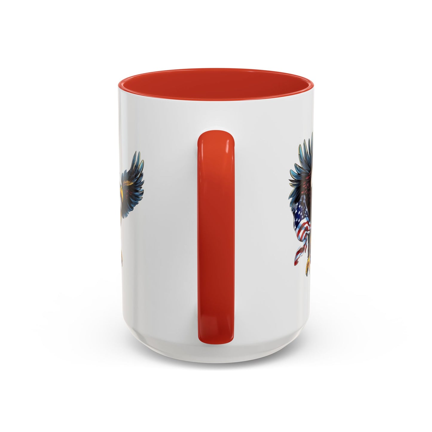 4th of July Mug - American Bald Eagle Flag 7