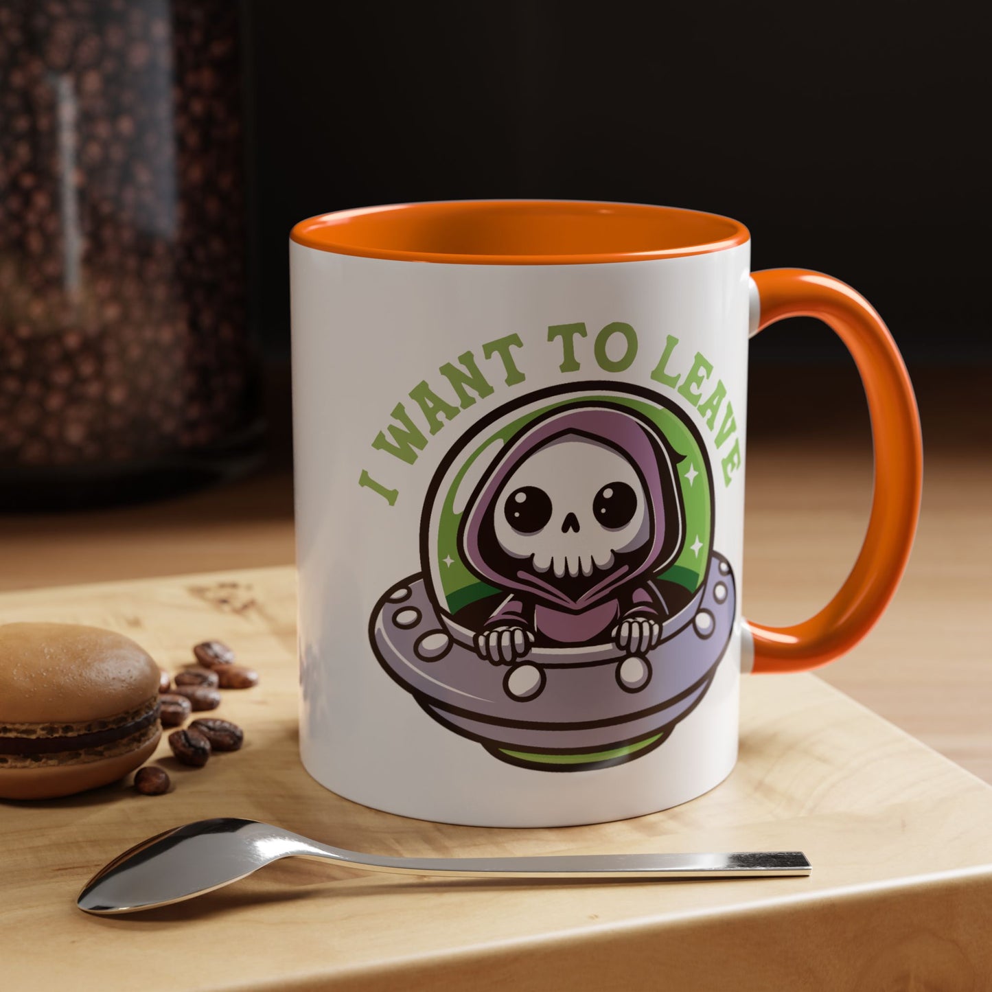 Alien Mug - I Want To Leave