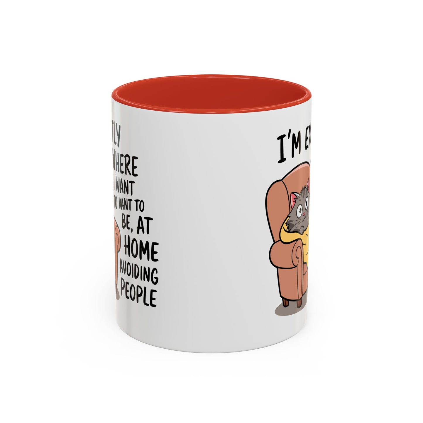 Animal Mug - I'm Exactly Where I Want To Be