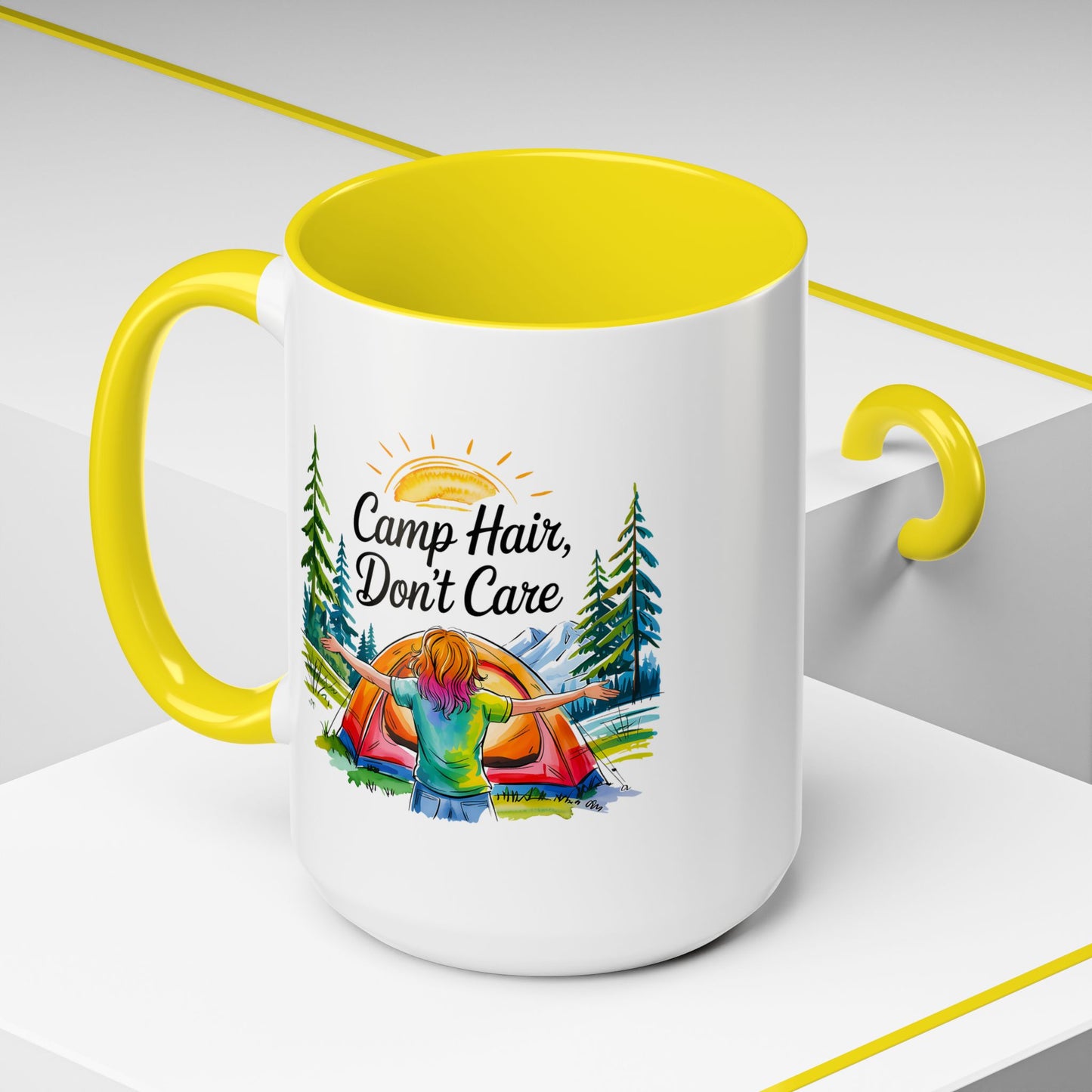 Adventure Mug - Camp Hair Don't Care