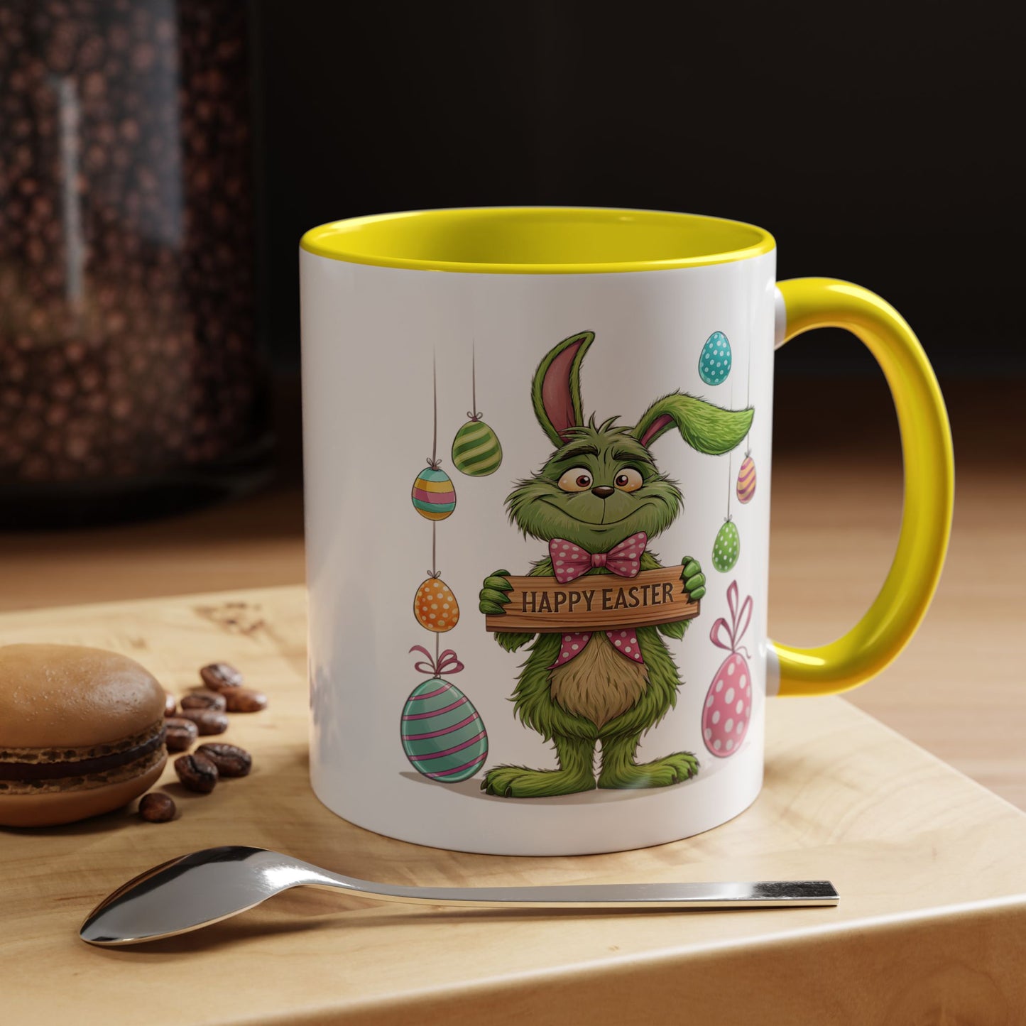 Easter Mug - Green Bunny