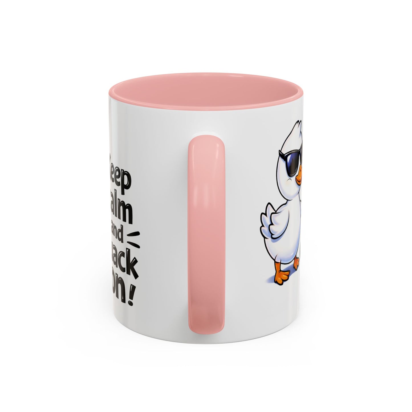 Wellness Mug - Keep Calm And Quack On