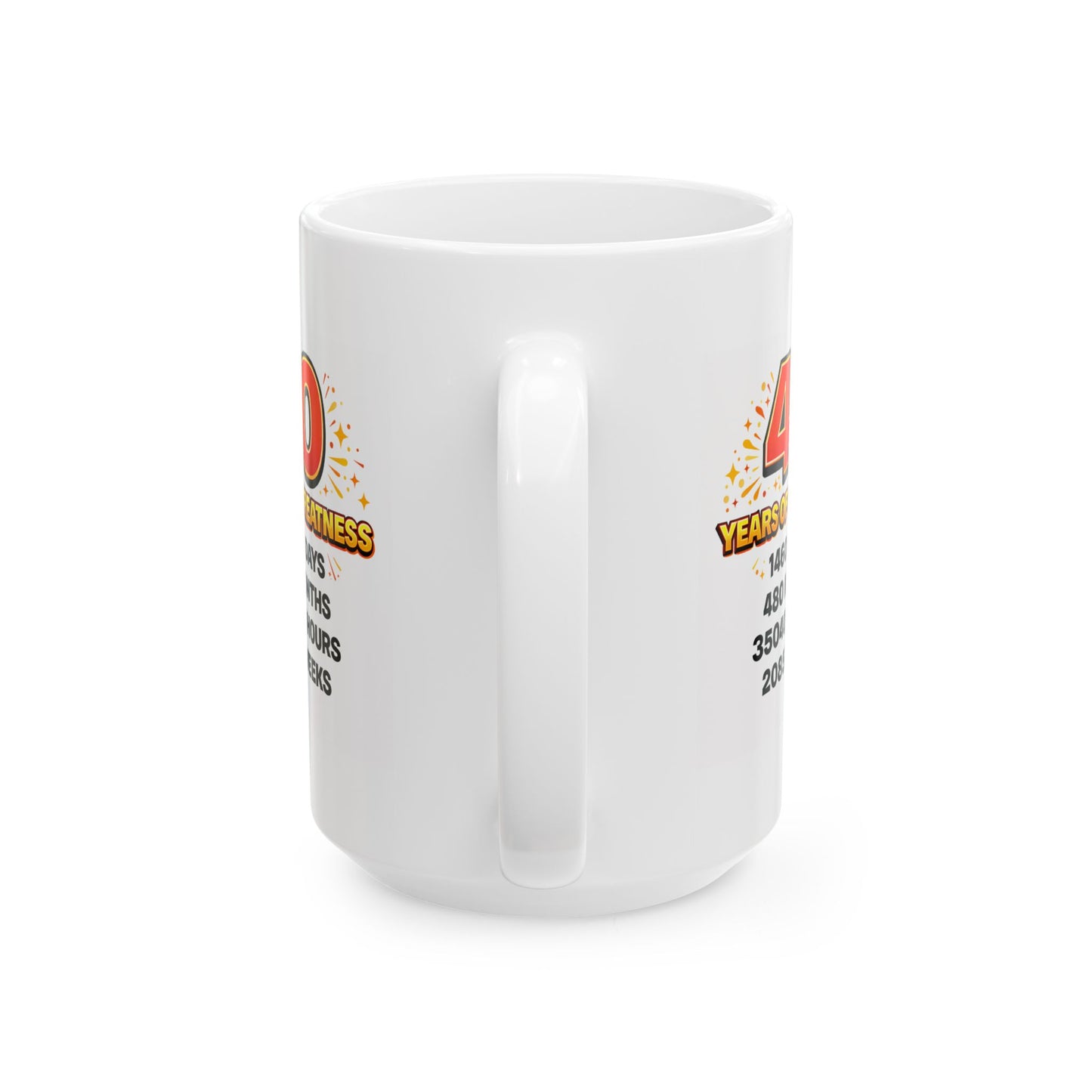 Birthday Mug - 40 Years of Greatness