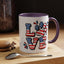 4th of July Mug - Animal Love USA Flag