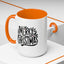 Christmas Mug - Merry Christmas Black Text Mistletoe